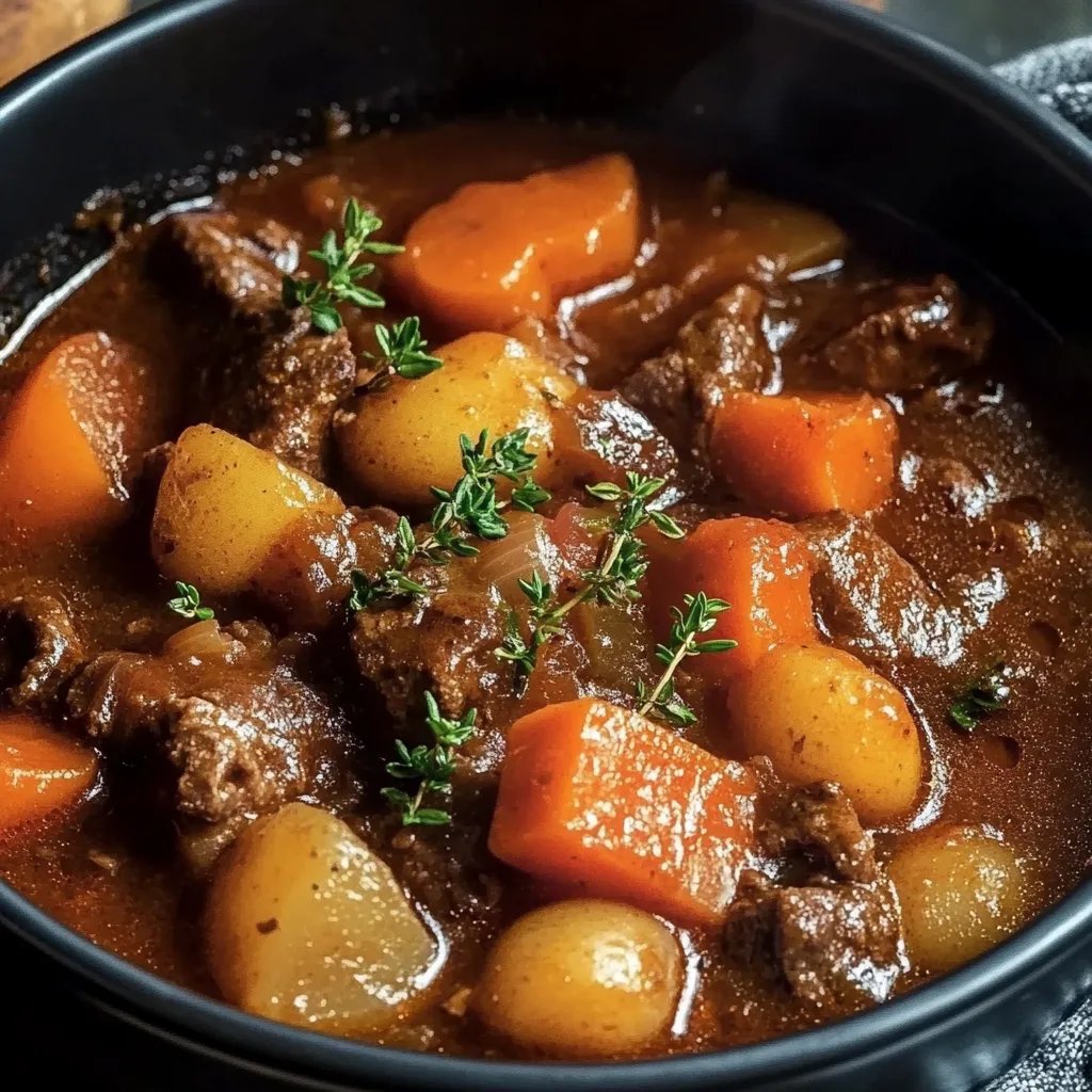 The Easiest Crockpot Beef Stew Ever