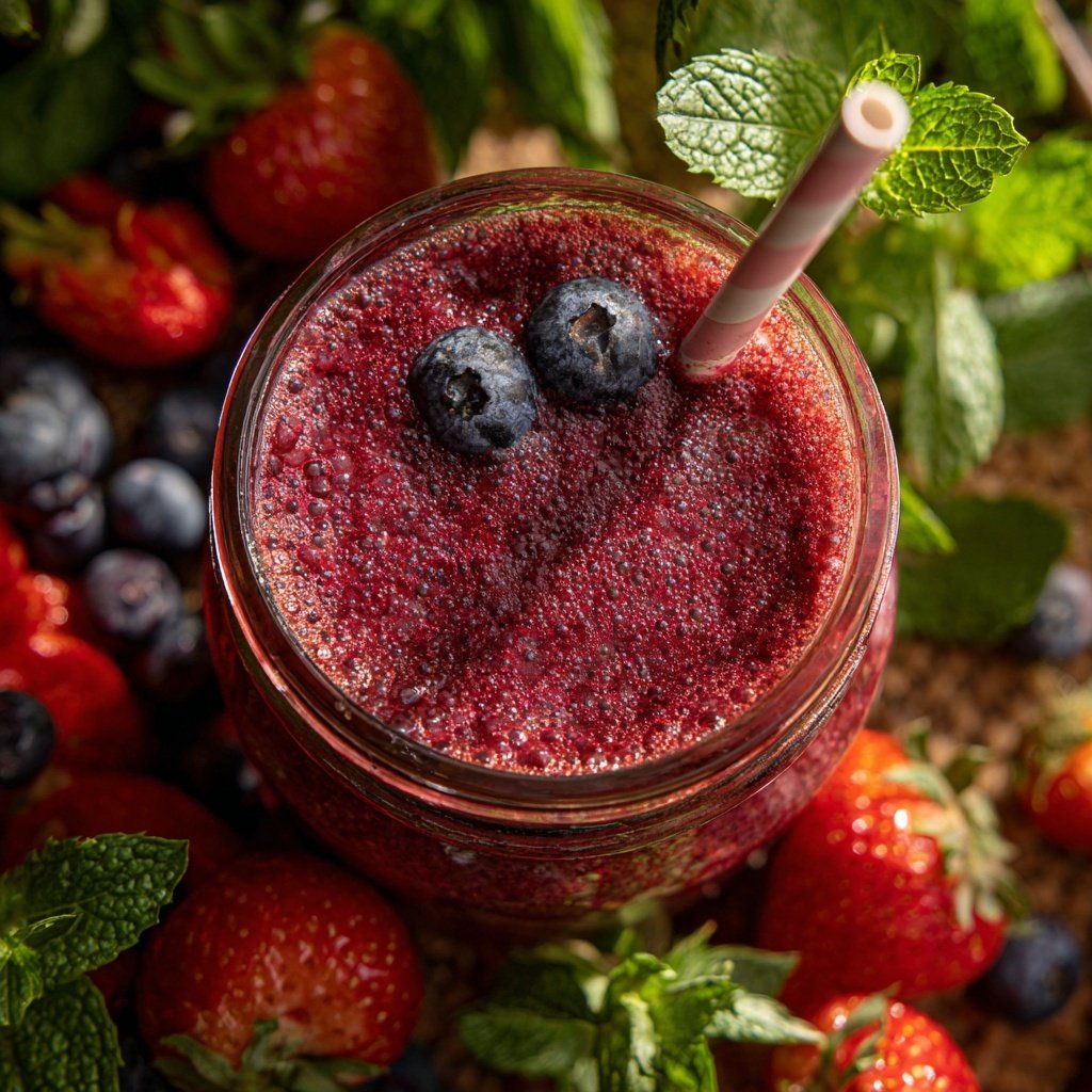 Mixed Berry Morning Smoothie