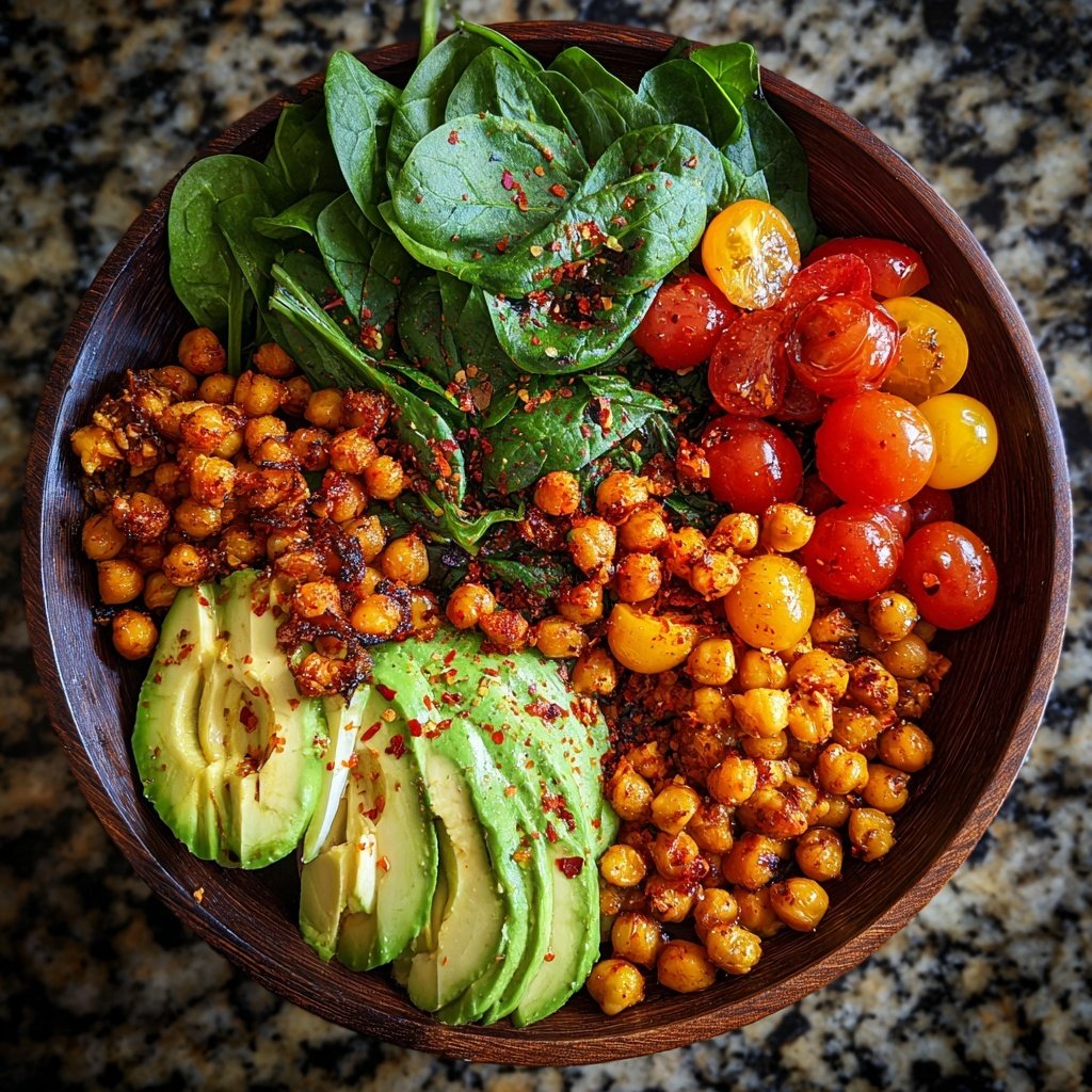Spicy Chickpea Buddha Bowl