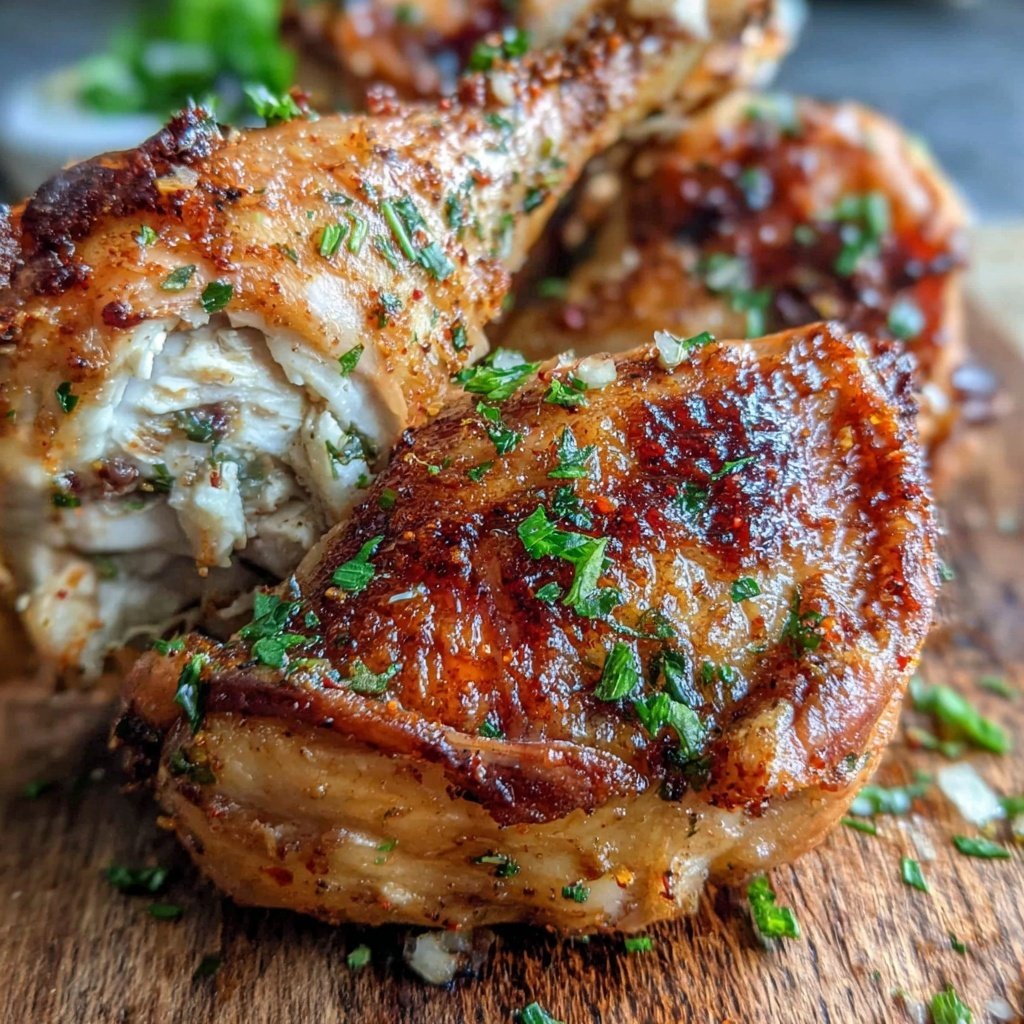 Oven Roasted Drumstick Chicken With Paprika