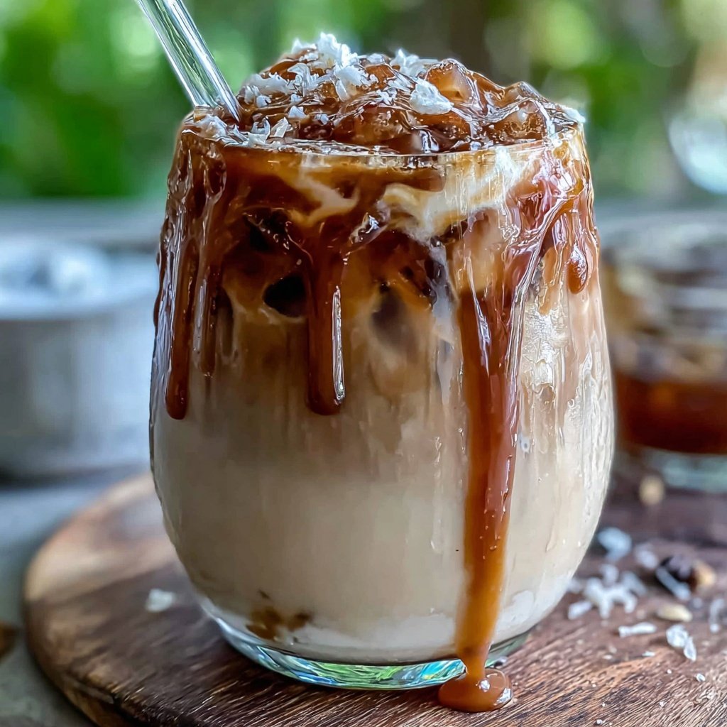 Low Calorie Iced Vanilla Coffee Drink