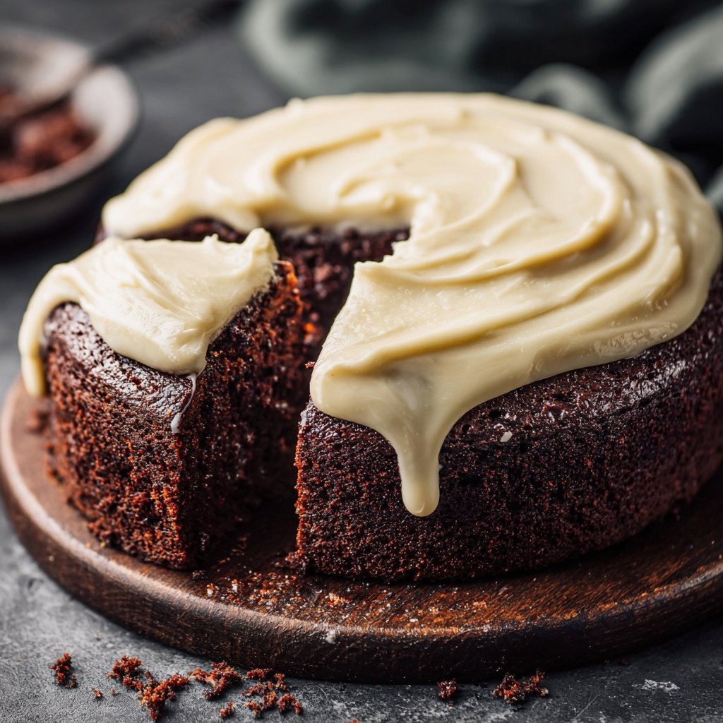 Chocolate Cake With Milk Frosting