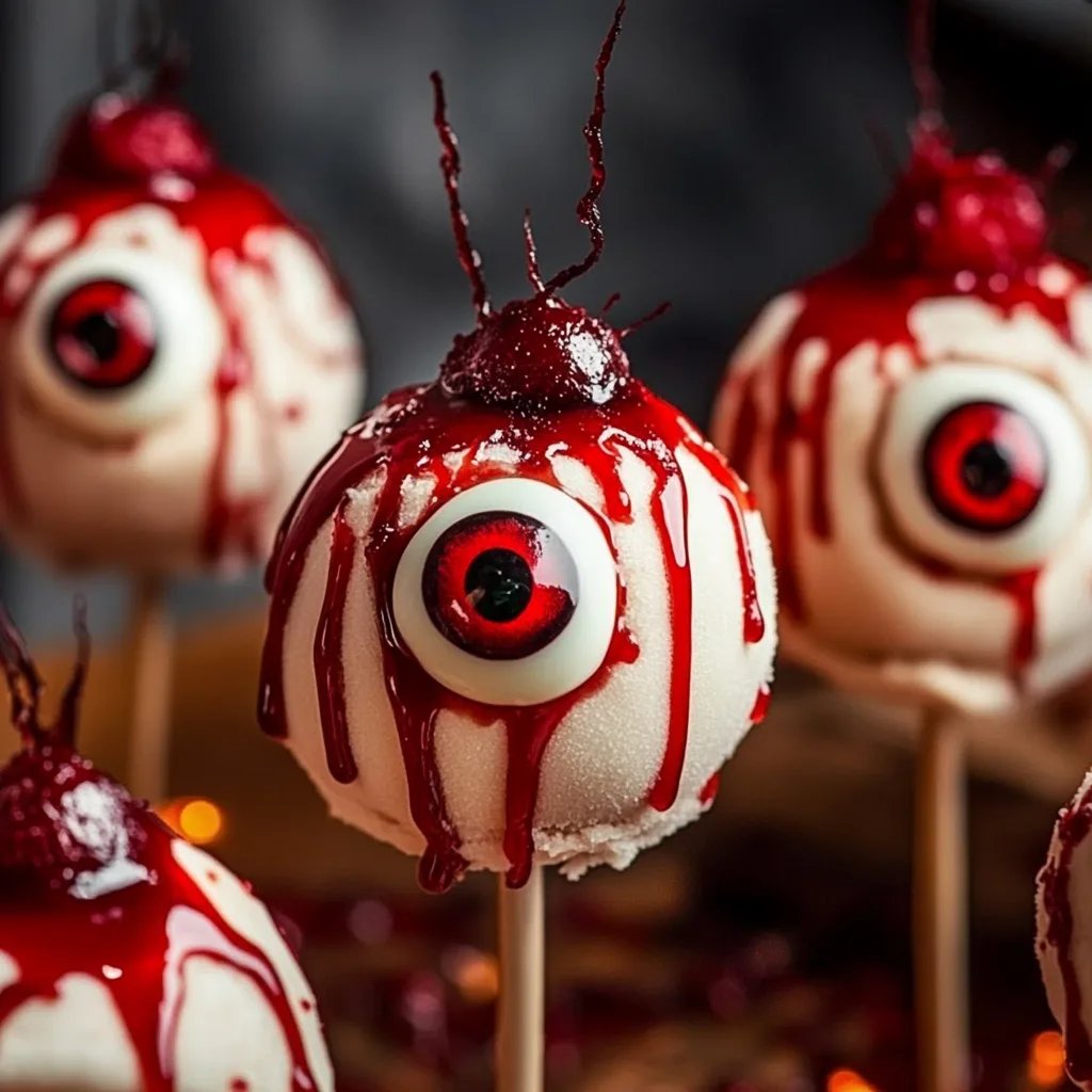 Spooky Eyeball Truffles