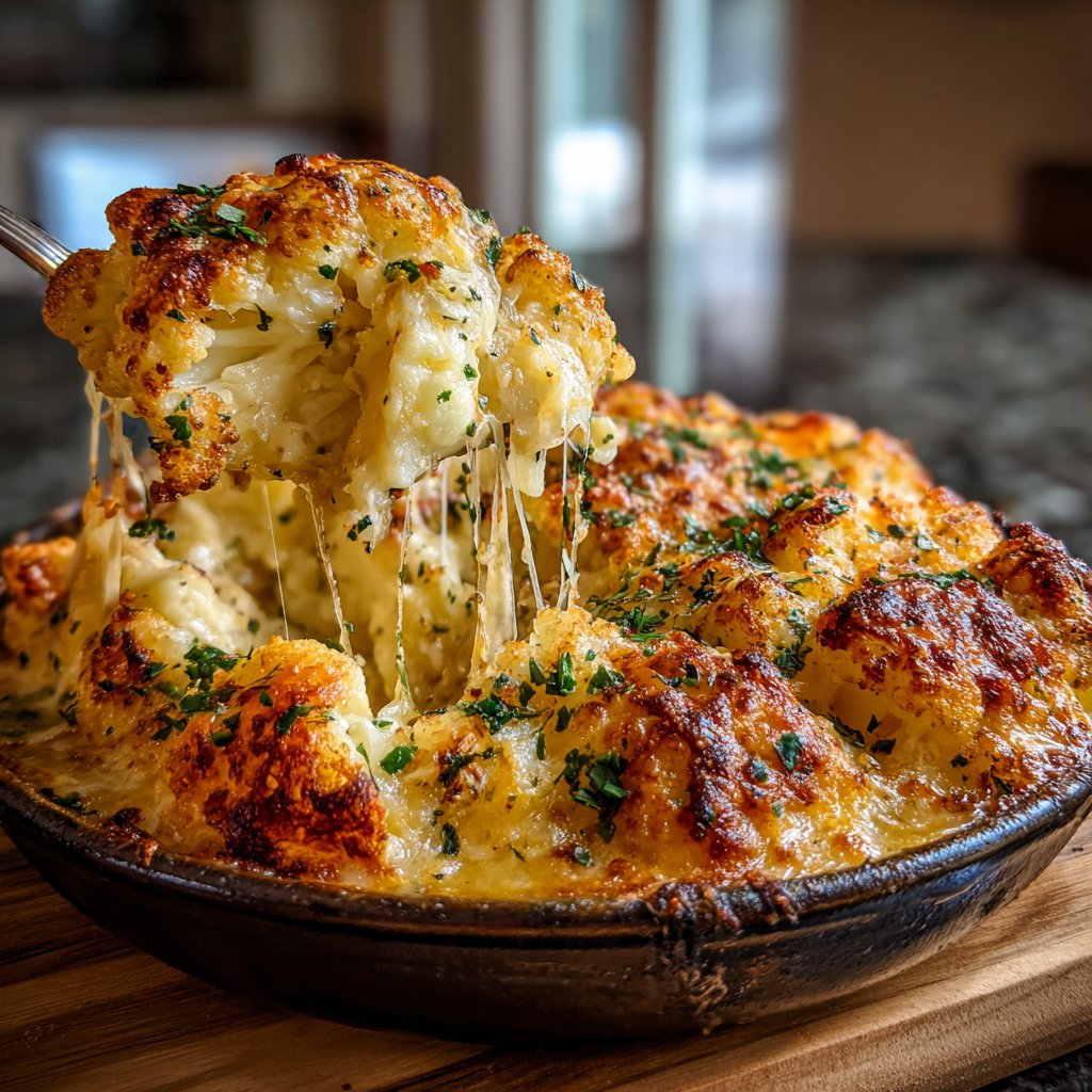 Sunday Roasted Cauliflower Gratin