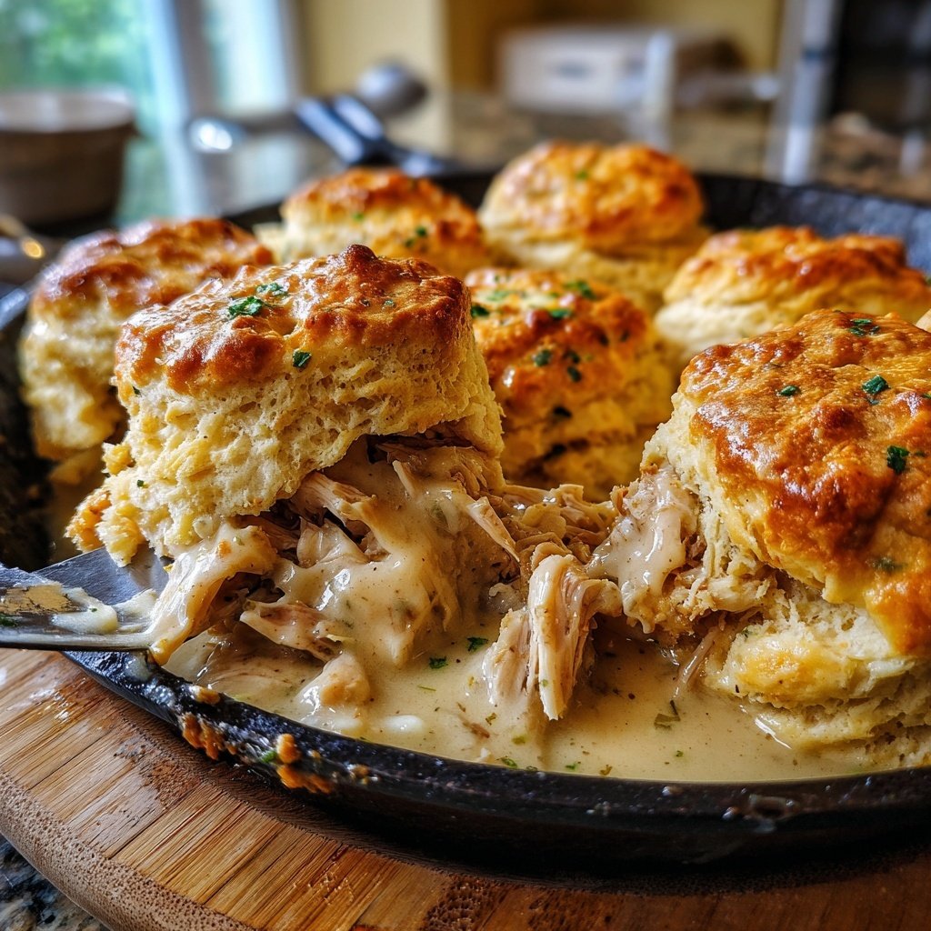 Comfort Food Chicken And Biscuits