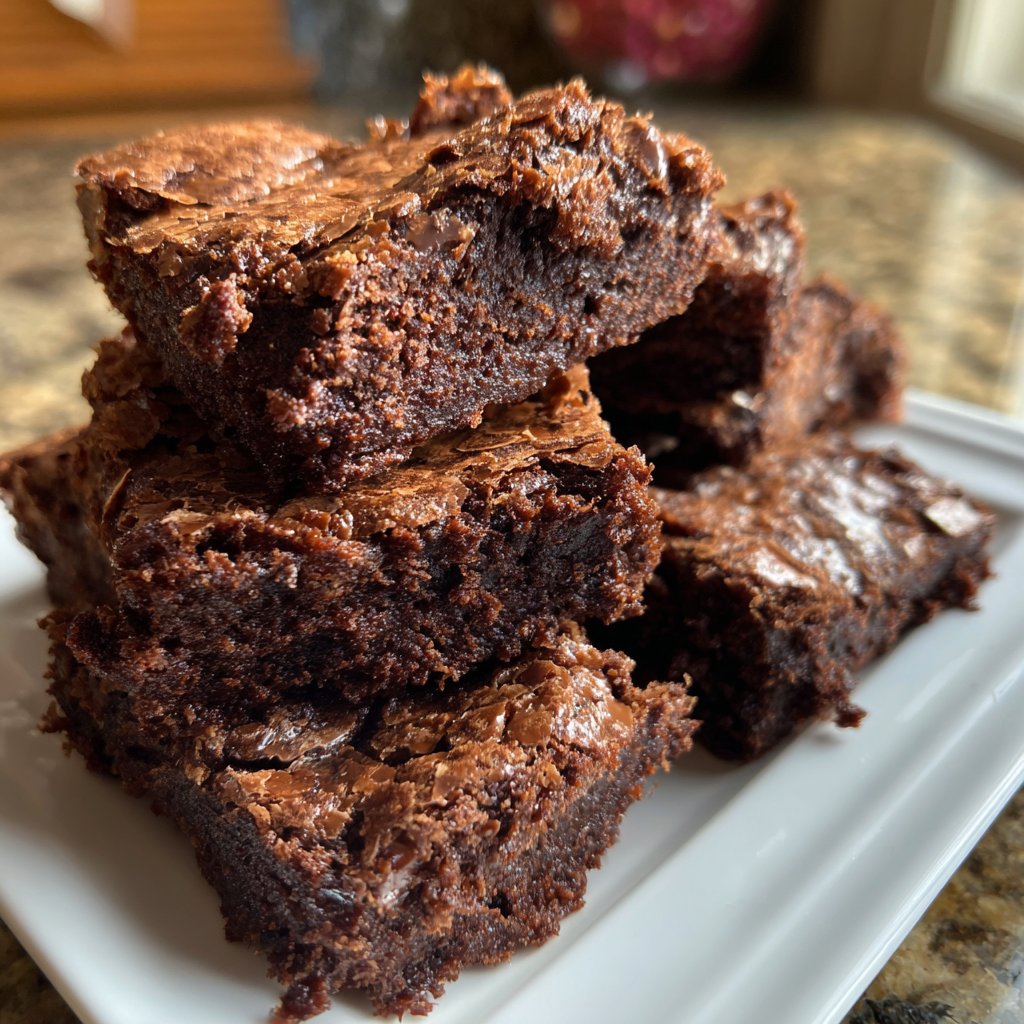 Cottage Cheese Brownies with Cinnamon