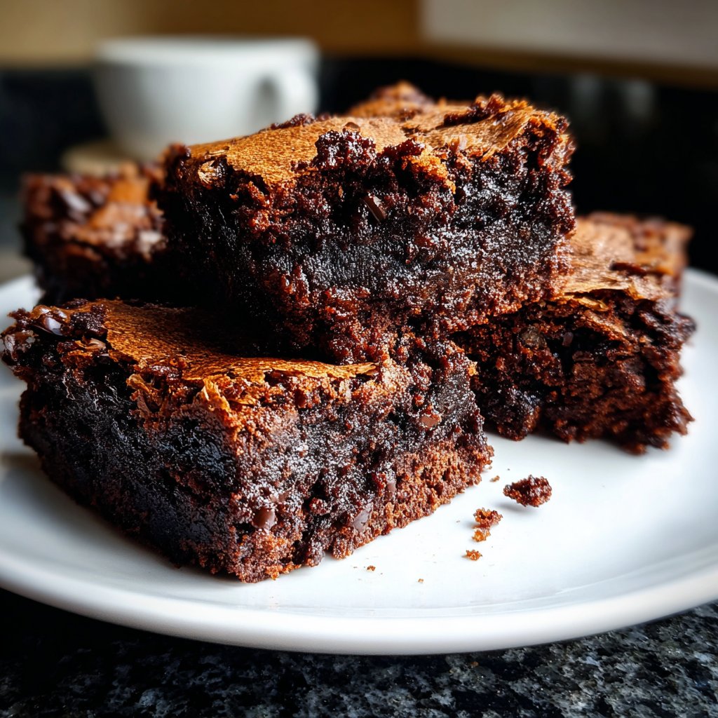 Cottage Cheese Brownies with Cocoa Nibs
