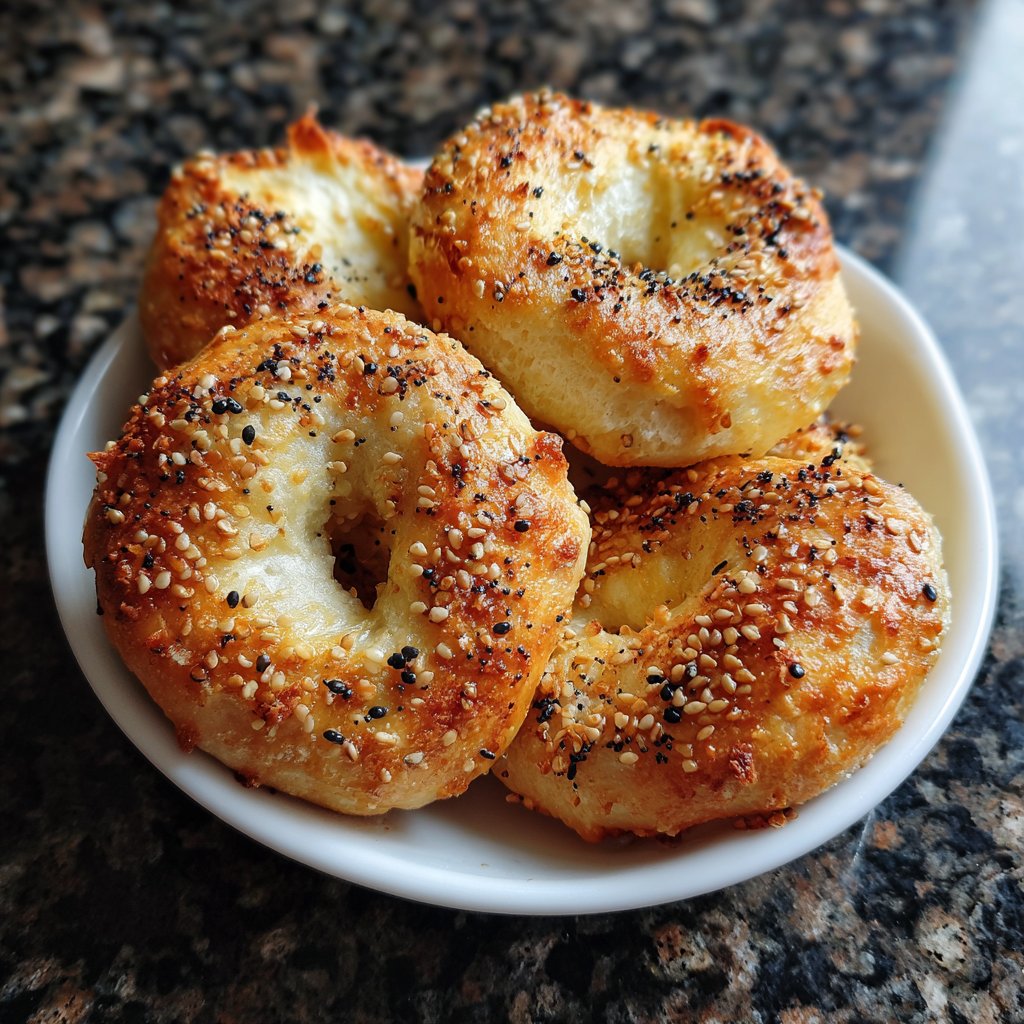 High Protein Greek Yogurt Bagels No Yeast