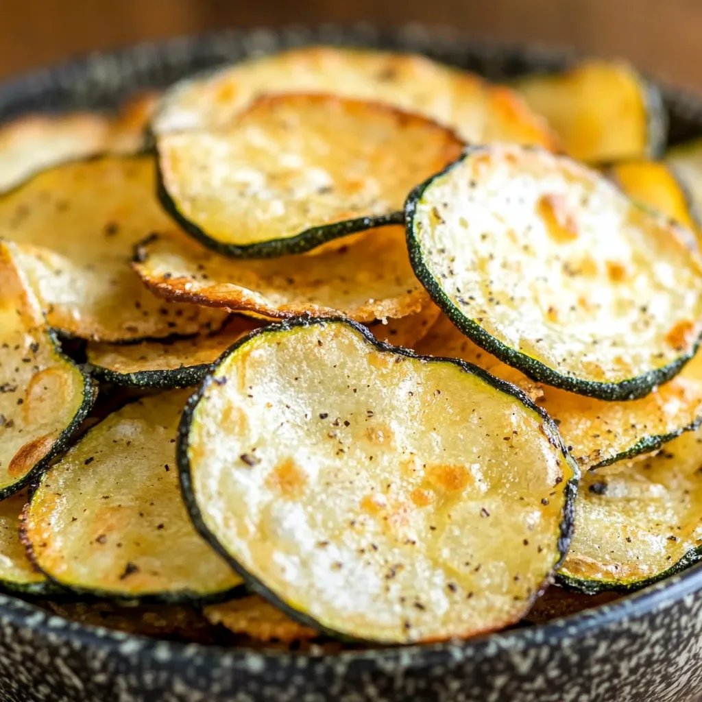 Crispy Air Fryer Zucchini Chips