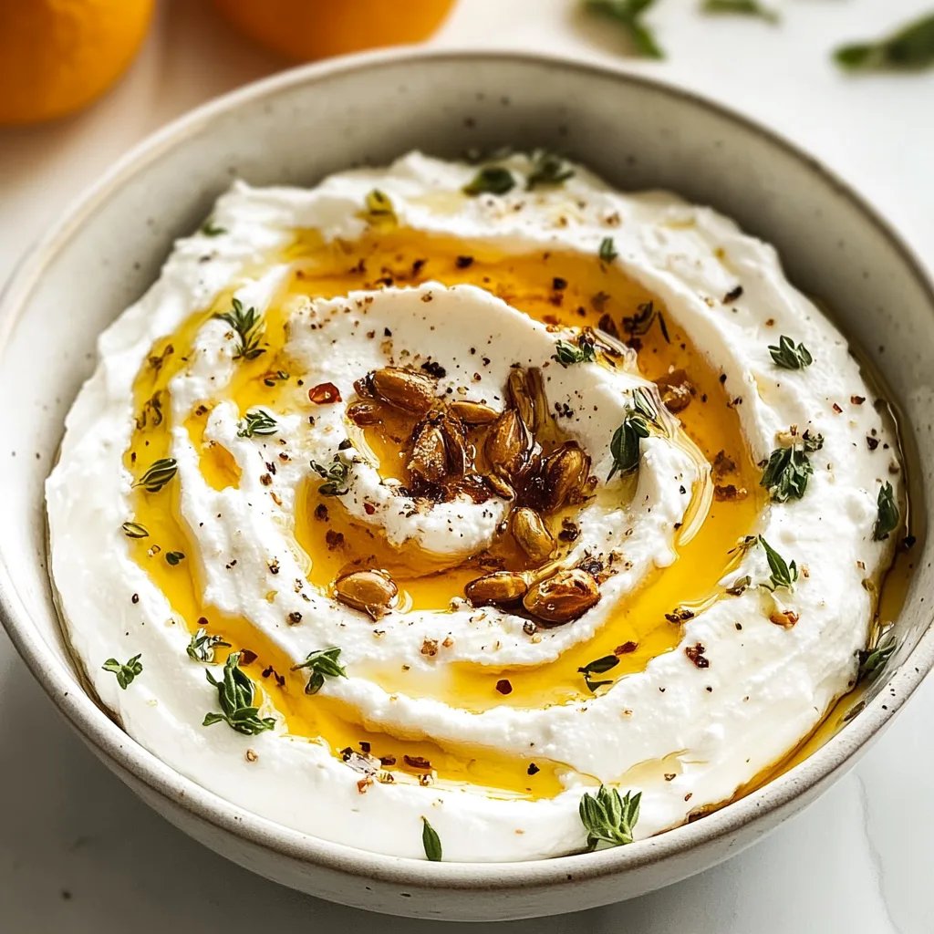 Delicious Ricotta Dip with Hot Honey