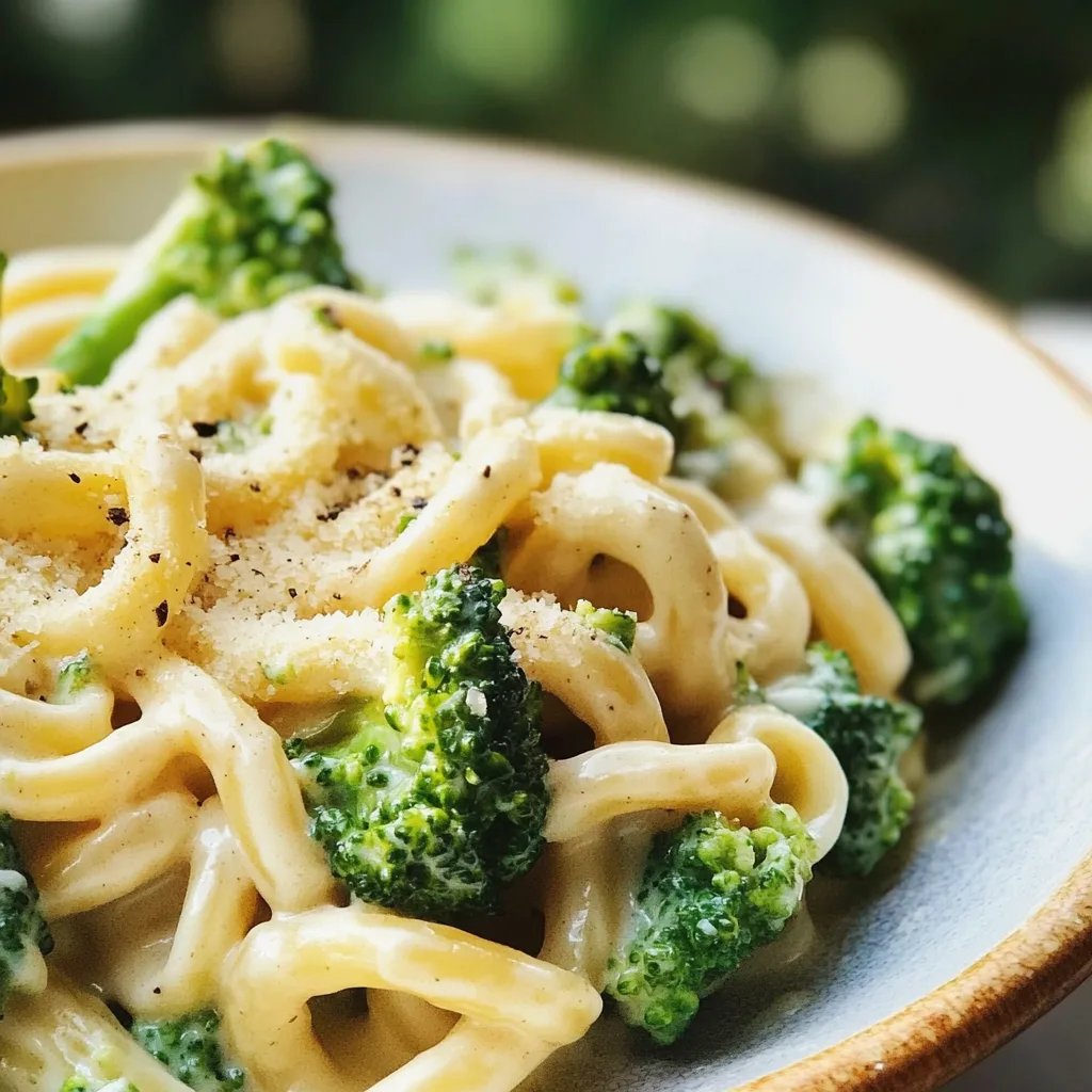 One Pot Broccoli Pasta